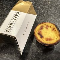 Takeaway nata  at Café de Nata in South West London