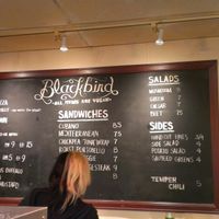 menu at Blackbird Pizzeria - 6th St in Philadelphia