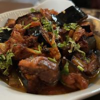 Brinjal Bhaji - delicious   at The Magna Tandoori in Berwick-upon-tweed