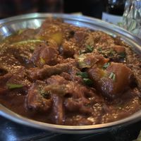Vegetable vindaloo  at The Magna Tandoori in Berwick-upon-tweed