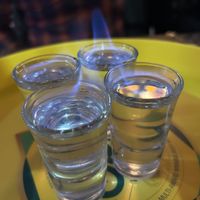 Flaming Sambuca  at The Magna Tandoori in Berwick-upon-tweed