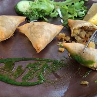 S
Veg samosas at The Magna Tandoori in Berwick-upon-tweed