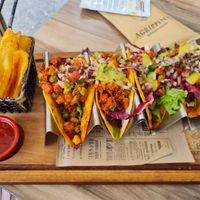 Vegan taco at Agrippina Street Food in Pula