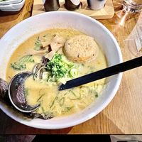 Vegan miso ramen 🍜  at Heddon Yokocho in London