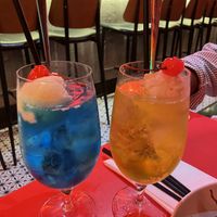 Blue Hawaii Melon And Melon Cream Soda  at Heddon Yokocho in London