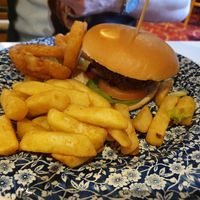 Not-so fiesta burger at The Mardy Inn in Gorseinon