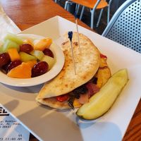 Pita sandwich at Sweet Peppers Deli in Muscle Shoals