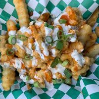 Mac Attack Fries  at Bangin' Vegan Eats in Charleston