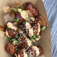 Garlic bangers  at Bangin' Vegan Eats in Charleston