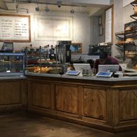 Front counter at LPQ. at Le Pain Quotidien - Madison Ave in New York City