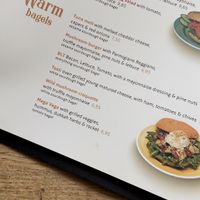 menu at Bagels & Beans - Raadhuisstraat in Amsterdam