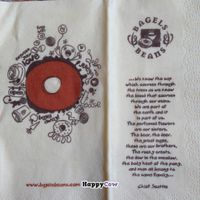 napkin at Bagels & Beans - Raadhuisstraat in Amsterdam