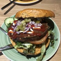 Meatless magic!  at Bagels & Beans - Raadhuisstraat in Amsterdam