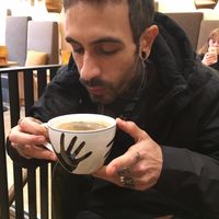 Large Coffee at Bagels & Beans - Raadhuisstraat in Amsterdam