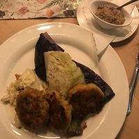 Kürbis-Steckrübentaler at Ratskeller Oldenburg in Oldenburg