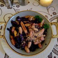 Schupfnudeln mit gebratenem Rotkohl und caramelisierten Walnüssen #Veganuary at Ratskeller Oldenburg in Oldenburg