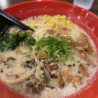 Mmmm the creamy vegan ramen option!   at Noods Ramen Bar in Honolulu