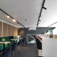 Upstairs seating at Clean Kitchen Club - Camden in London