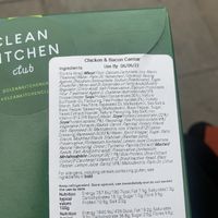 chicken & bacon caesar  at Clean Kitchen Club - Camden in London