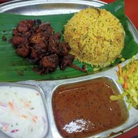 Veg byriani with veg "chicken" at Sri Ananda Bahwan (Pure Vegetarian) - Georgetown in Penang