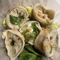 Vegan dumplings   at Sweet Rice in Chicago