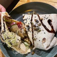 Tofu wrap  at Feel Green in Split