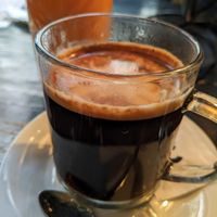 Americano & fresh juice at Feel Green in Split