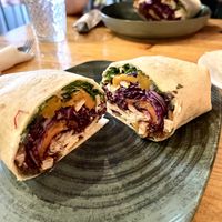 Vegan tofu wrap  at Feel Green in Split