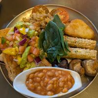 Full Vegan English at Ju Ju's Cafe in Birmingham