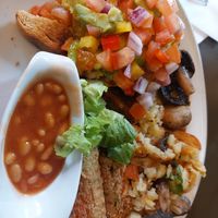 Vegan breakfast 😋 at Ju Ju's Cafe in Birmingham