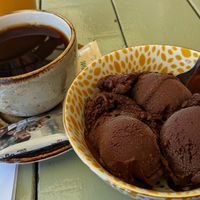 Choclate at Café Diem in Sankt Peter-ording