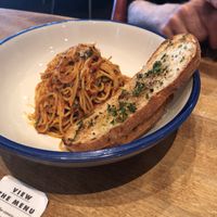 I can't remember the pasta dish but my dad had this V he really loved it  at Cactus Club in Saskatoon