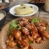 Orange chicken 🌱   at Peanuts in Hoi An