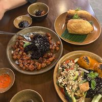 Vegan Orange chicken - amazing   at Peanuts in Hoi An