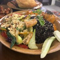 Tofu balls - so good  at Peanuts in Hoi An