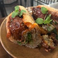 Sourdough Banh Mi - the best I ever had   at Peanuts in Hoi An