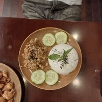 Peanut curry with rice at Peanuts in Hoi An