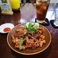 Orange chicken at Peanuts in Hoi An