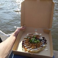 okonomiyaki at Také in Ghent