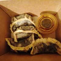 Gyoza at Také in Ghent