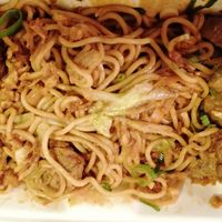 Yakisoba at Také in Ghent