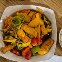 Sweet and sour tofu at Ha Noi - Vietnamese Asian Restaurant in Limassol