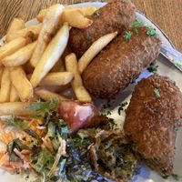 Seaweed croquettes  at Zilt in Nieuwpoort