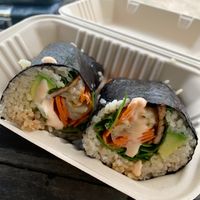 Sushi BURRITO at Moksha in Rincon