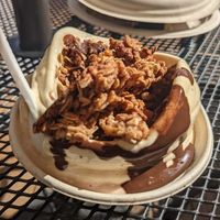 Banana whip. at Moksha in Rincon