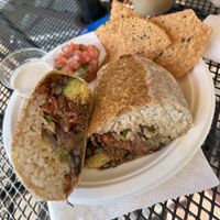 Loaded burrito  at Moksha in Rincon