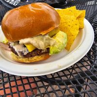 Bori burger at Moksha in Rincon