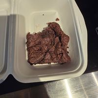 Gluten free brownie at Moksha in Rincon