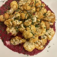 Cauliflower   at Orburu Taberna in San Sebastian