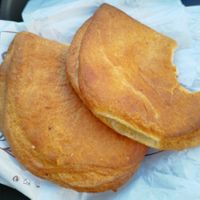 Empanadas de verdura y soja texturizada, buenísimas. at Romeo Panaderia in Navarra